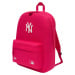 Tmavě růžový batoh New Era MLB New York Yankees Applique Backpack Tmavě růžová