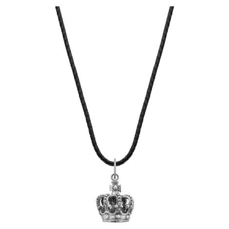 Rebel & Rose NL024-S-70 Unisex Necklace - Royal Crown