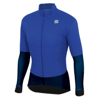 SPORTFUL Cyklistická zateplená bunda - BODYFIT PRO 2.0 THERMAL - modrá
