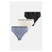 Kalhotky brazilky Calvin Klein Underwear 3-pack 000QD5225E