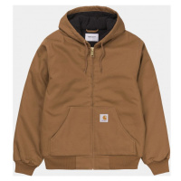 BUNDA CARHARTT WIP Active Quilted Fleece - hnědá