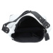Dámská kožená kabelka Facebag Fionna - bílo-černá