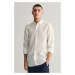 KOŠILE GANT SLIM LINEN SHIRT WHITE