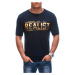 Inny Tmavě modré tričko s nápisem Realist S1928