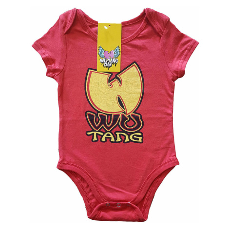 Wu-Tang Clan kojenecké body tričko, Wu-Tang Red, dětské RockOff