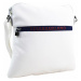 Sportovní crossbody dámská textilní kabelka 5329-BB bílá