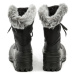 Lico 730038 Merthe černé dámské zimní boty Černá