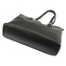 Luxusní kožená kabelka Pierre Cardin 5334 EDF černá