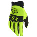 FOX Motokrosové rukavice FOX Dirtpaw MX22 - fluo žlutá