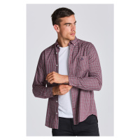 KOŠILE GANT D1. REG SMALL TARTAN TWILL SHIRT červená