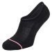 Tommy Hilfiger MEN ICONIC FOOTIE 2P Pánské ponožky, černá, velikost