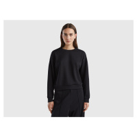 Benetton, Stretch Viscose Blend Sweat