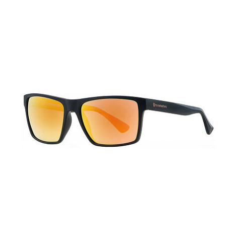 HORSEFEATHERS Sluneční brýle Merlin - matt black/mirror orange BLACK