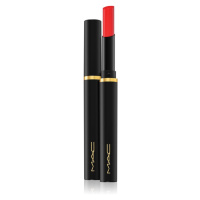 MAC Cosmetics Powder Kiss Velvet Blur Slim Stick matná hydratační rtěnka odstín Ruby New 2 g