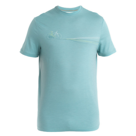 Pánské triko Icebreaker Men Merino 150 Tech Lite III SS Tee Cadence Paths Icebreaker Merino