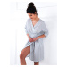 Bathrobe Sensis Octavia S-XL K grey 009