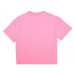 Tričko dsquared2 slouch fit t-shirt růžová