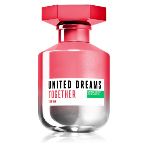 Benetton United Dreams for her Together toaletní voda pro ženy 80 ml United Colors of Benetton