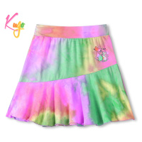Dívčí sukně - KUGO CY1001, duhová tmavší Barva: Mix barev