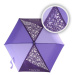 Dětský skládací deštník s magickým efektem, fialový