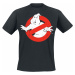 Ghostbusters Distressed Logo Tričko černá