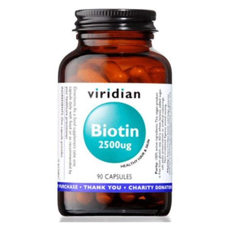 Biotin 2500ug –90 kapslí Viridian