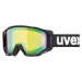 Cyklistické brýle Uvex Athletic CV Black M SL/Green-Yellow