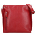 Lagen Dámská kožená taška přes rameno BLC/23287/16 červená