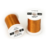 Sybai Drátek Flat Colour Wire Ultrafine Pale Orange