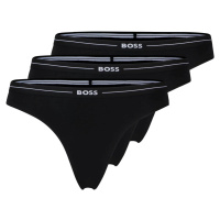 Hugo Boss 3 PACK - dámská tanga BOSS 50510030-001