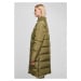 Dámská bunda  // Urban Classics / Ladies High Neck Puffer Coat olive