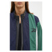 Bunda Reebok LTD Paneled Track Jacket pánská, tmavomodrá barva, přechodná, RMBD00MC99FAB0014652