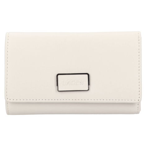 Dámská kožená peněženka Lagen Yolanda - šedá