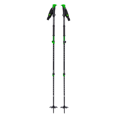 Lyžařské hole Black Diamond Traverse 3 Ski Poles Délka holí: 140 cm / Barva: černá/zelená