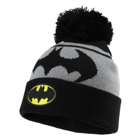 Warner Bros BATMAN Dětská zimní čepice, černá, velikost