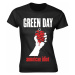 Green Day tričko, American Idiot Heart Girly BP Black, dámské