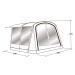 Přístavek ke stanu Outwell Universal Awning Size 1 Barva: šedá