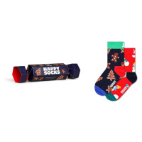 Dětské ponožky Happy Socks Holiday Socks Gift Set tmavomodrá barva