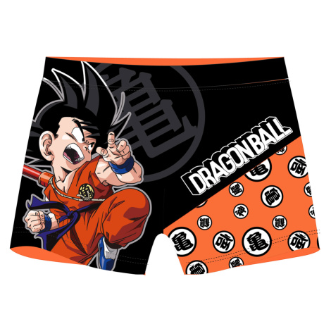 Dragon Ball - licence Chlapecké koupací boxerky - Dragon Ball 5244067, černá / oranžová Barva: Č