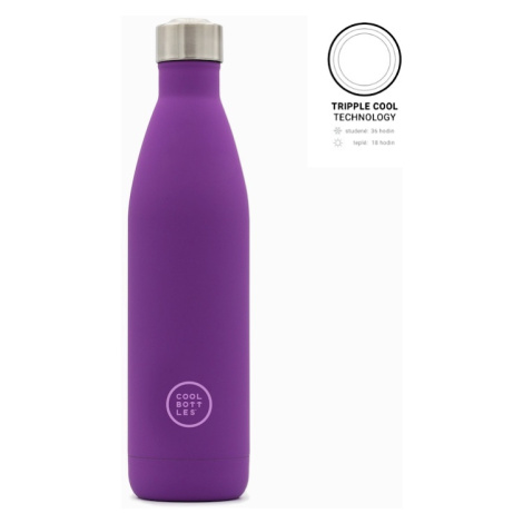 Nerezová termolahev COOL BOTTLES Vivid Violet třívrstvá 750ml