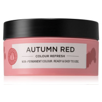 Maria Nila Colour Refresh Autumn Red jemná vyživující maska bez permanentních barevných pigmentů
