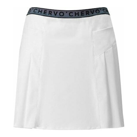 Chervo Womens Joke Skirt White