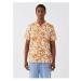 LC Waikiki Lcw Casual Regular Fit Short Sleeve Patterned Viscose Men's Shirt.