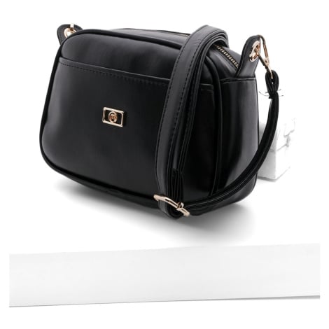 Marjin Women's Adjustable Straps Shoulder Bag Fosa Black