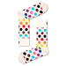 Ponožky Happy Socks Pride Dots Sock bílá barva