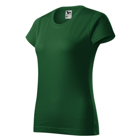 Triko dámské Basic 134 - XS-XXL - lahvově zelená Malfini