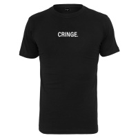 Pánské tričko Cringe - černé