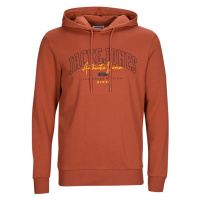 Jack & Jones JJLARRY SWEAT HOOD Bordó