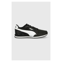 Dětské sneakers boty Puma ST Runner v3 Mesh Jr černá barva