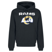 Recovered Clothing NFL Rams Logo Mikina s kapucí černá